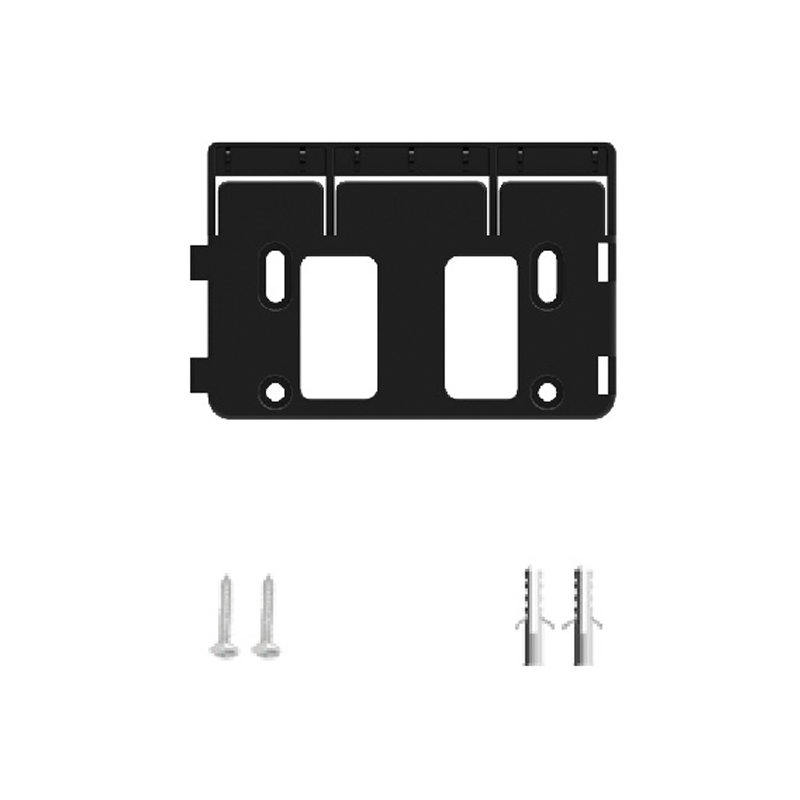 6*30mm স্ক্রু অ্যাঙ্কর x2 4.8*25 মিমি এসএস স্ক্রু x2 H-SBT12 সহ 12cm বন্ধনী